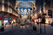 First-ever Ramadan lights illuminate London's West End
