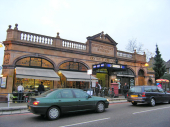 Historic Barons Court station approved for restoration and color scheme enhancement