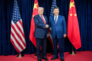 Trump arrives in Beijing with tech titans as high-stakes Xi talks begin
