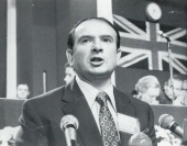 Who stood behind Western support for Ukraine’s independence?